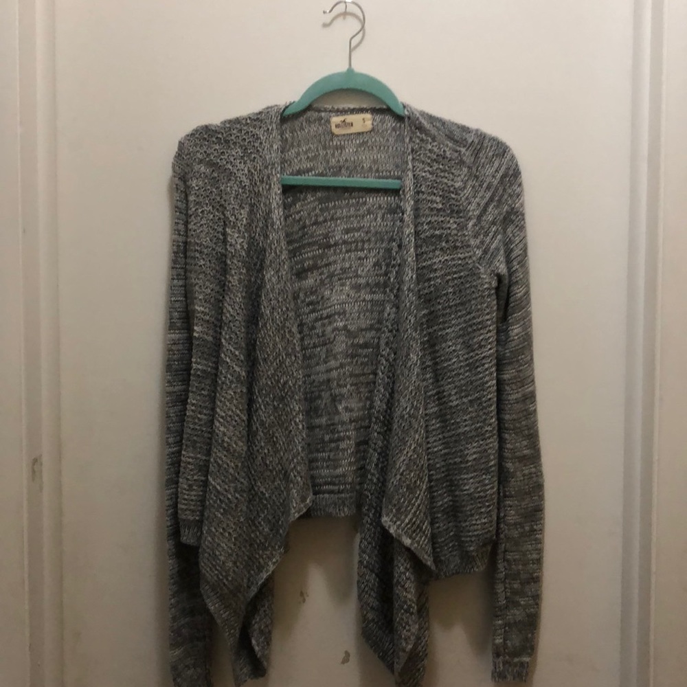 Hollister grey cardigan